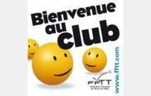 BIENVENUE AU CLUB