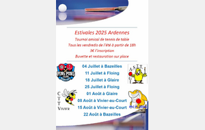 ESTIVALES 2025