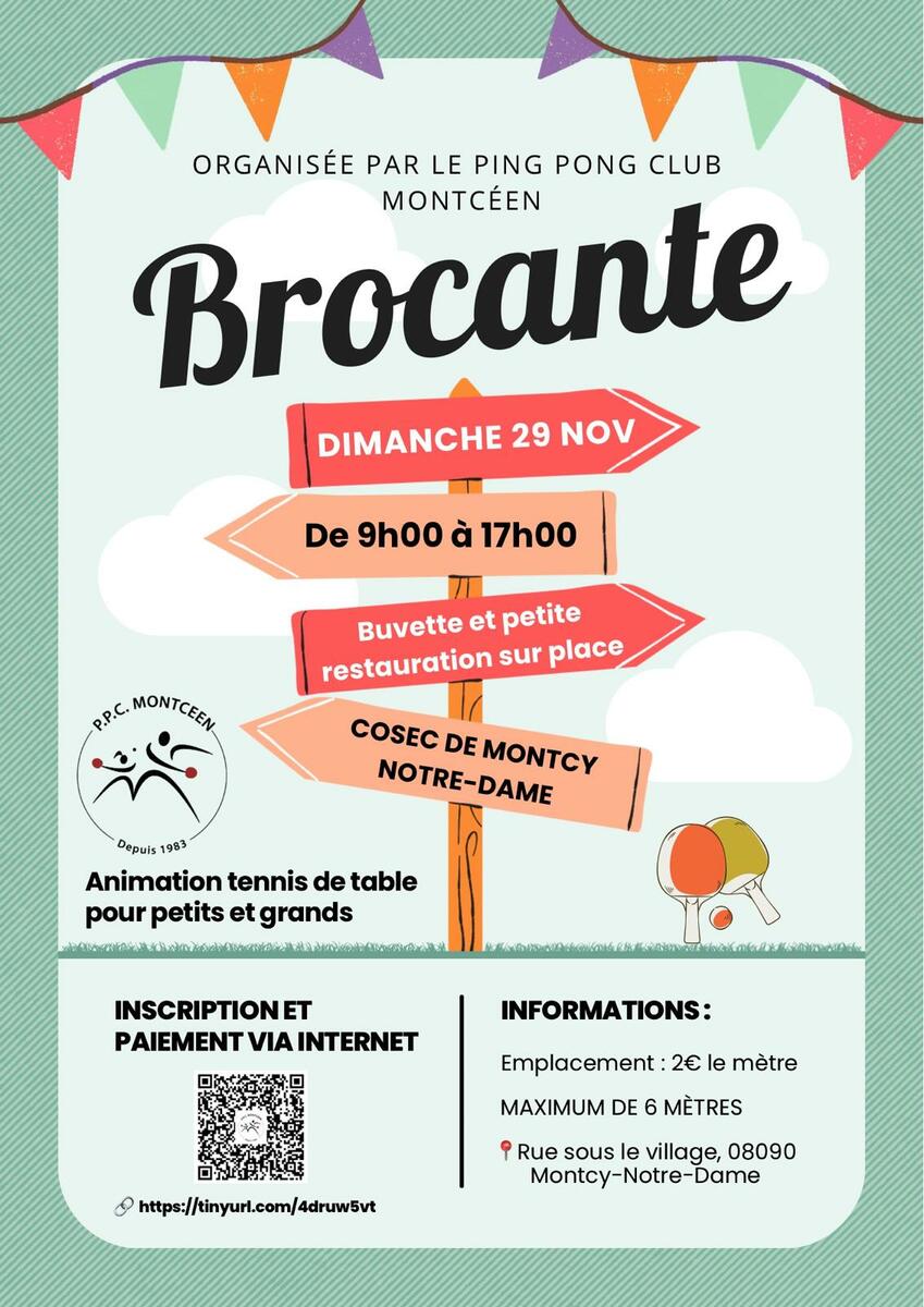 Brocante du PPC Montcy