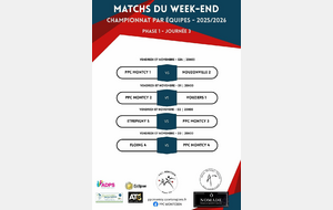 MATCHS DU WEEK-END