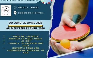 STAGE PERFECTIONNEMENT JEUNES A MONTCY
