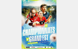 CHAMPIONNATS INDIVIDUELS GRAND EST St Dié des Vosges