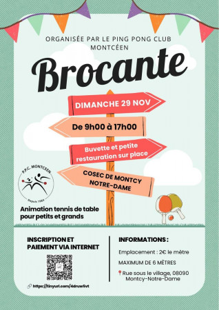 Brocante du PPC Montcy