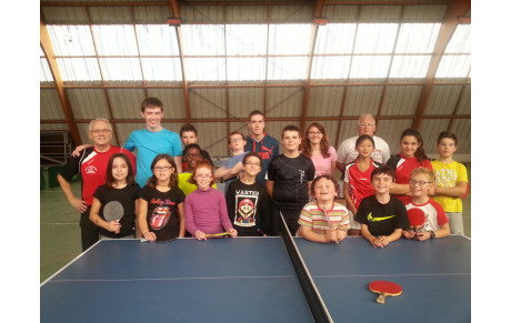 Reprise à l'Ecole de Tennis de Table