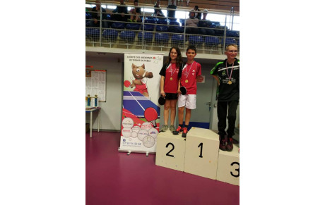 2 TITRES EN CHAMPIONNAT JEUNES