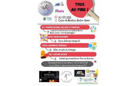 Tournoi Interne du PPCM - Dimanche 14 septembre