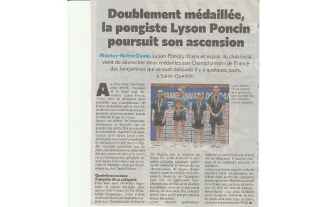 A LA UNE DE LA PRESSE
