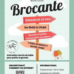 Brocante du PPC Montcy